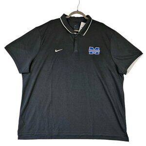 Nike Dri-Dri-FIT Marauders Polo Shirt 4XL Black Short-sleeve